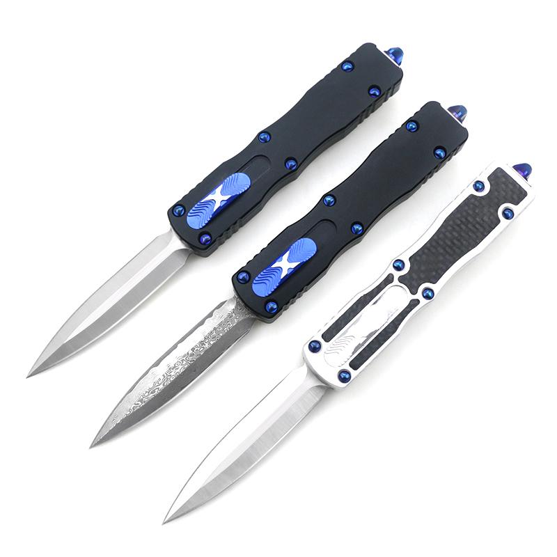 

D2 Damascus Steel Pocket Knife Aviation Aluminum T6160 Outdoor EDC Tactical Hunting Navajas Holiday Gifts Table knife Holiday gifts