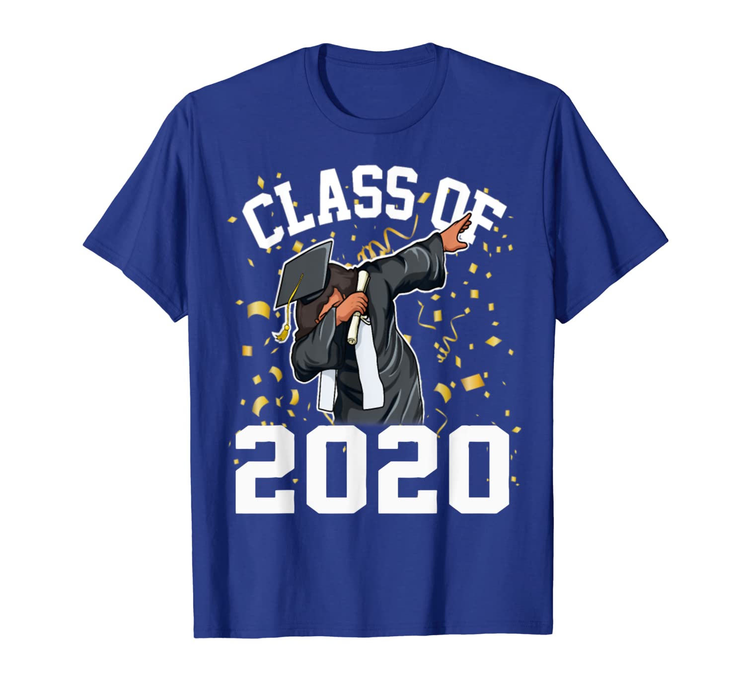 

Dabbing Graduation Class 2020 Tee Shirt Gift Ideas Girls Boy, White;black