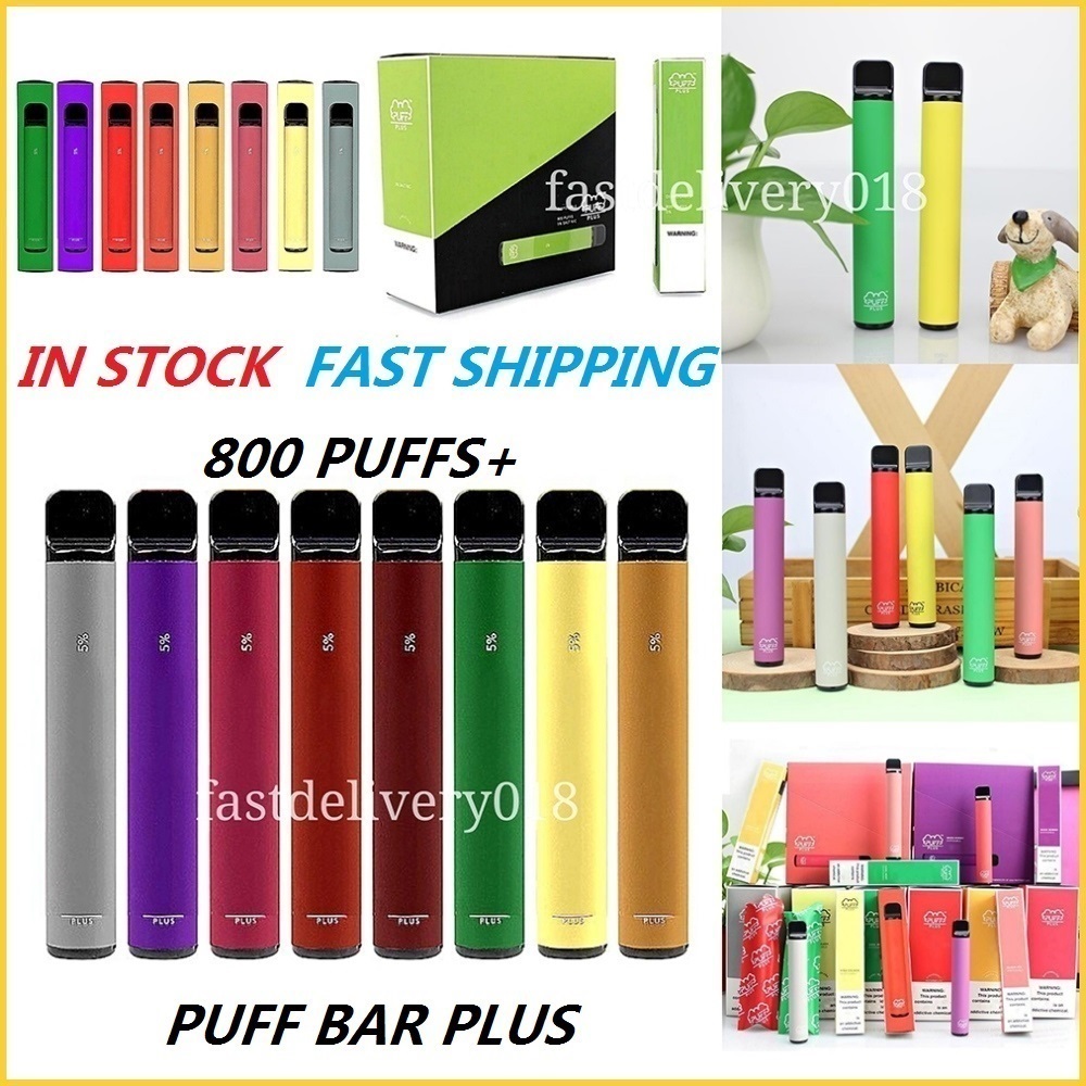 

PUFF BAR PLUS 800 Puffs Disposable Vapes E cigarettes 550mAh Battery 3.2mL Pre-Filled Vape Pods with Security Code Puffbar PRO XXTRA bang xx