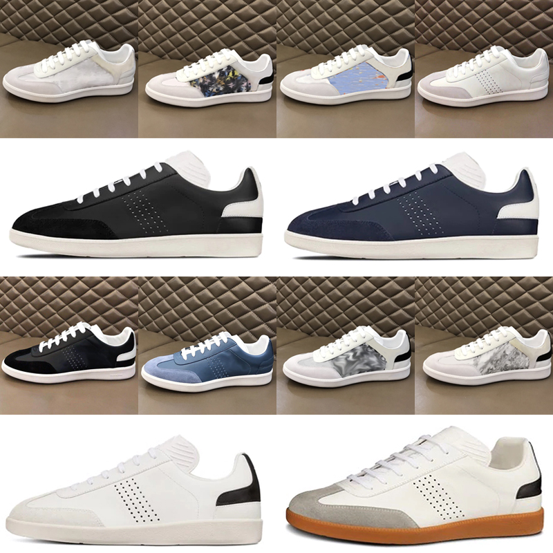 

2021 With Box Hommes Designer Sneaker B01 Leather Sneaker Platform Black Calfskin Casual low Shoe Fashion Men Shoes Chaussette Dust #t Y40R#