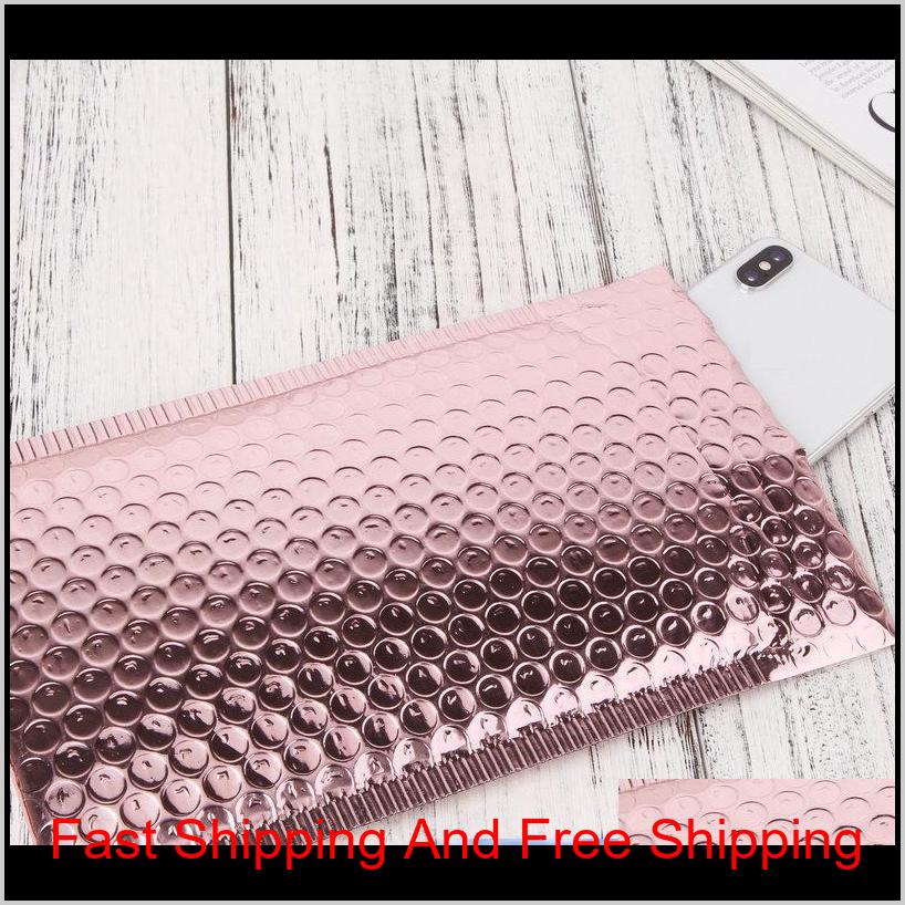 

Rose Gold Bubble Envelope Package Bag Rose Gold Foil Shockproof Bubble Mailer Gift Packaging Wedding Fav Bbyaef Fy7Ow 5Rqaq