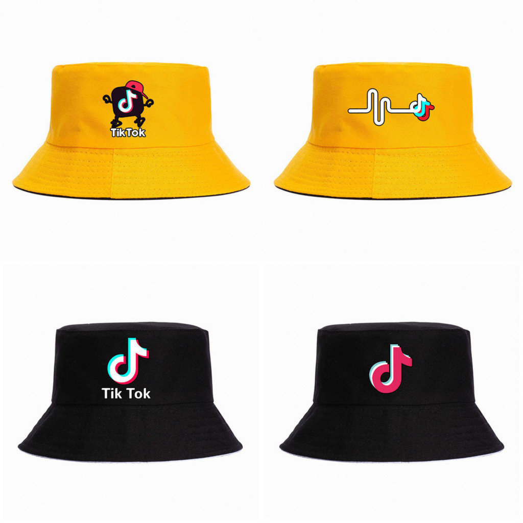 

Fisherman Hats Sports Casual Sun Outdoor Hat Kids Fashion Summer Caps Tiktok Print Tik Tok Double Sided Baby Girls Beach Travel Casual Cap G71DWA7, Yellow - 5