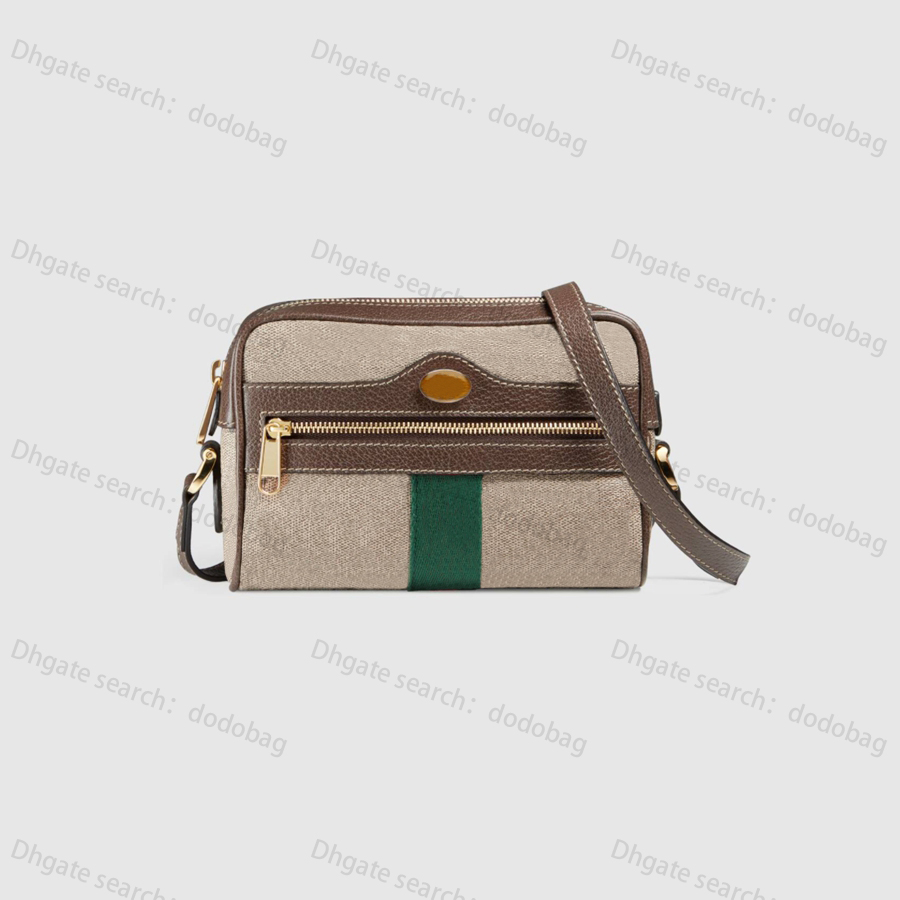 

Wholesale High-end womanbag Fashion bag mini Handbag Crossbody Bags DesignerBag Classic pattern Leather stitching canvas Retro -0014, Red