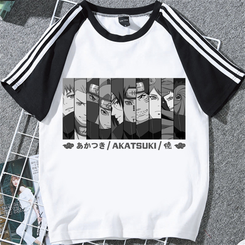 

2021 New Harajuku Naruto Tshirt Streetwear Homens Vero Legal Amine Camisa Casual Dos Desenhos Animados Masculina t Engraado Japo Hip To4i