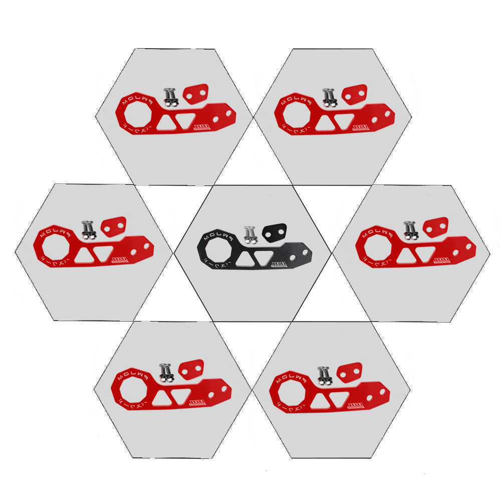 

for Car Towing Tools JDM AK-8108 Universal Car Accessories Rhombic Towbar Car Front Trailer Hook Aluminum Alloy