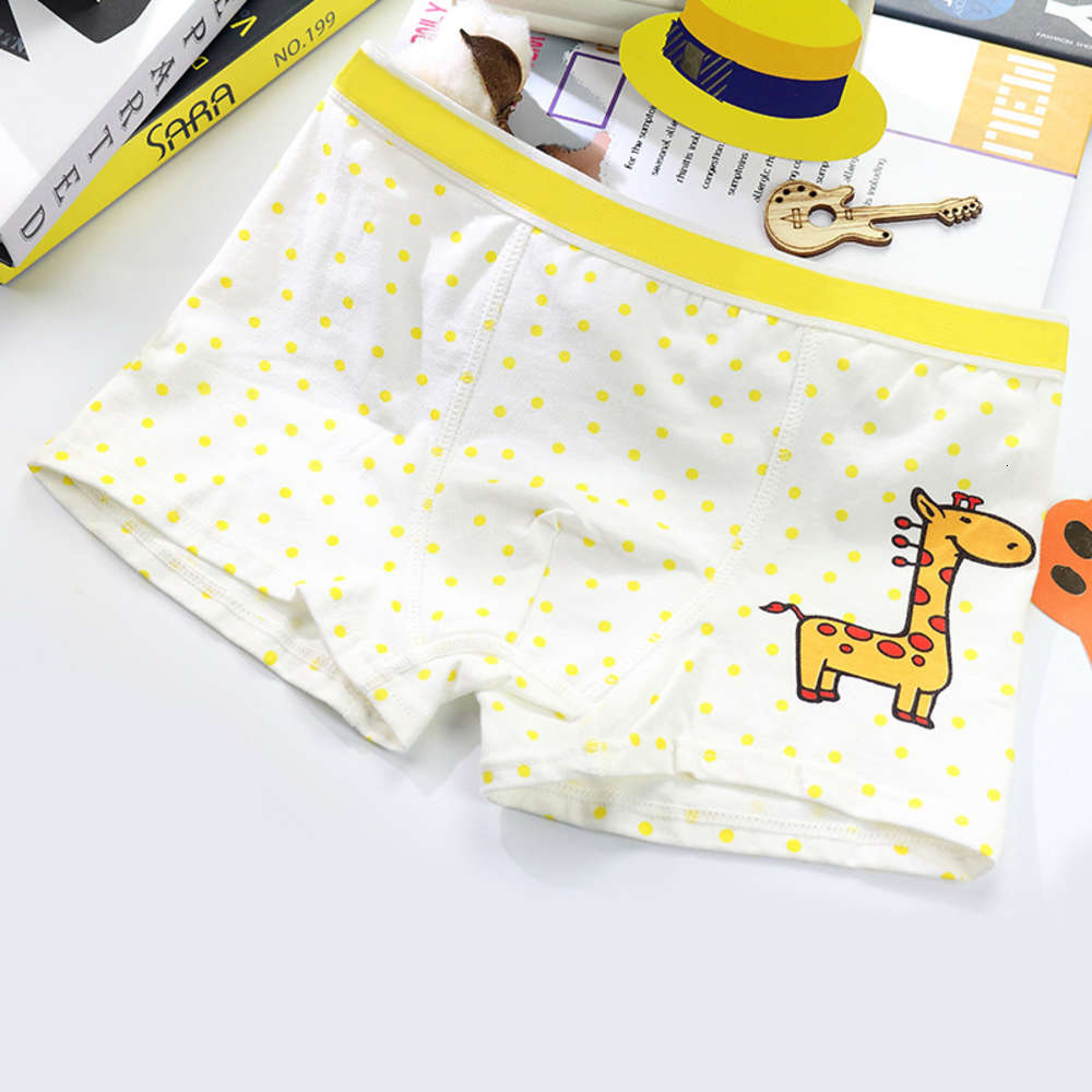 

children's underwear cartoon fawn primary school students' boxers combed cotton boys', Camo