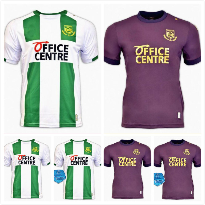 

21 22 FC Groningen Soccer jerseys 2021 2022 Home AWAY ROBBEN shirts Deyovaisio Zeefuik Daishawn Redan Football Uniforms
