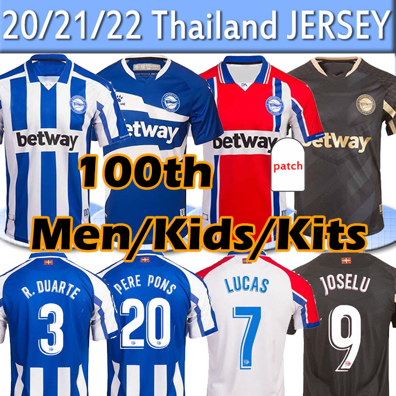 

New Deportivo Alaves R. SOBRINO 100th centenary SOCCER JERSEYS 2020 2021 ALAVES SOBRINO GUIDETTI jersey men kids kits FOOTBALL SHIRTS, 20 21 3rd