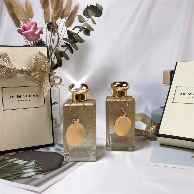 

Luxury PERFUME Jo Malone perfume 100ML WOOD SEA SALT Wild Bluebell Cologne perfumes fragrance for women Limited gold bottle Fast delivery
