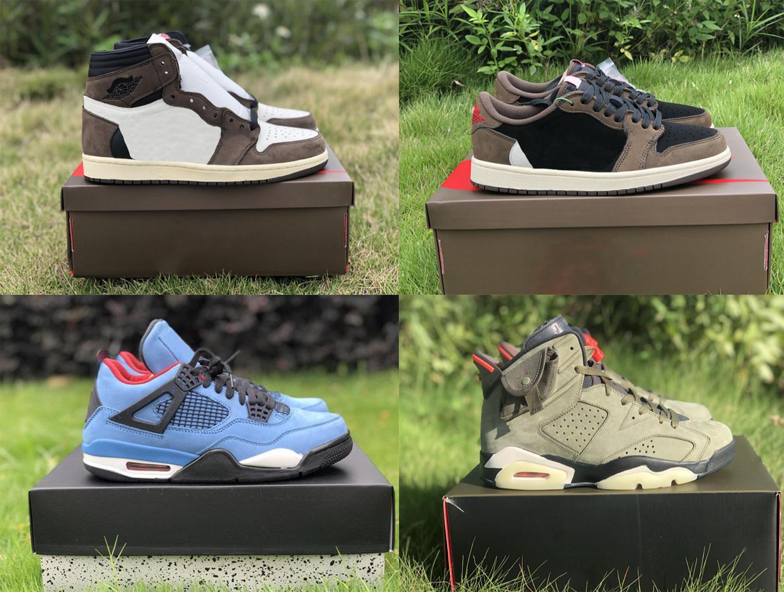 

Top Shoes 2021 Authentic Travis Scott X Cactus Jack Shoes Medium Olive 1S GLOW IN THE DARK Army Green Suede 3M MENS Women Outdoor Topshop999