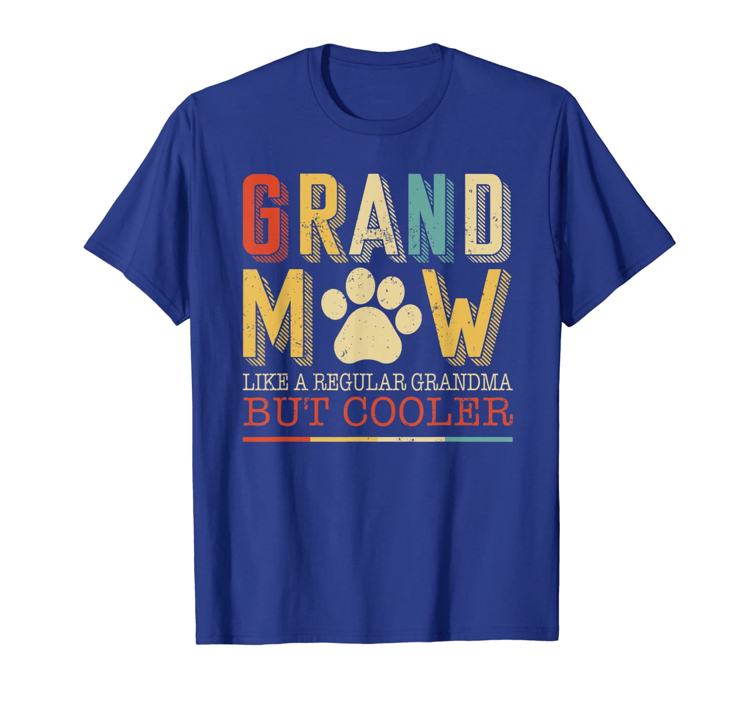 

Funny Grand maw Like Regular Grandma But Cooler vintage tee, White;black