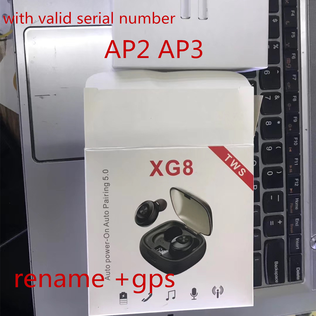 

Air Gen 3 Ap3 H1 Chip Transparency Metal Bluetooth earphones Hinge Wireless Charging pk AP Pro AP2 air gen 3 2nd Generation
