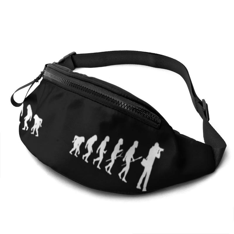 

Waist Bags Evolution Of Man Bag Travel Male Pack Polyester Pattern