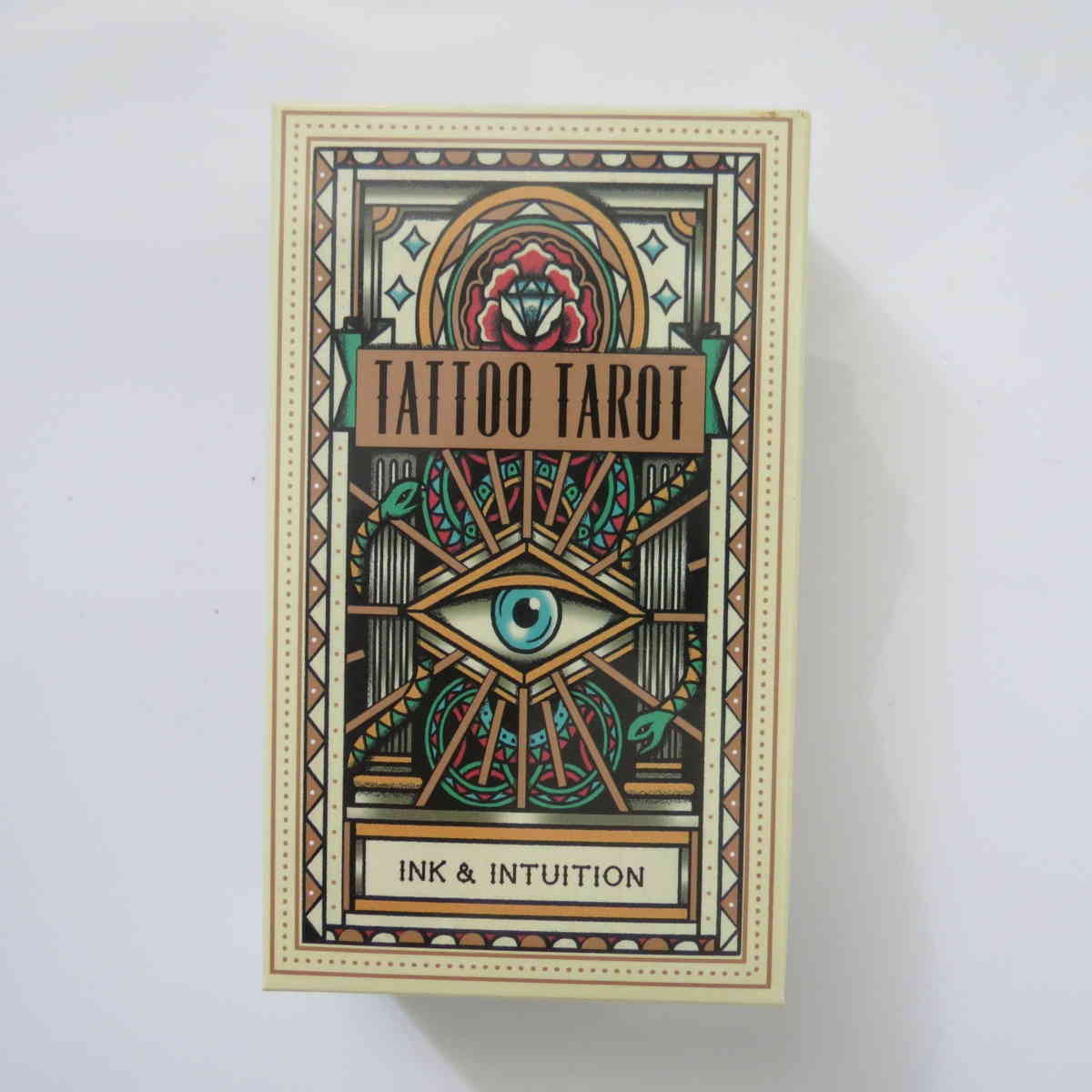 

new Tarot oracles mysterious divination Tattoo tarot deck for women girls cards board game