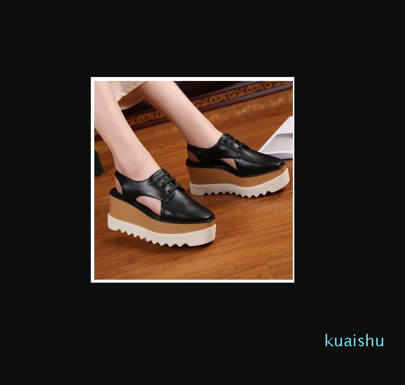 

Stella Mccartney Sandals Shoes Nude Soft Genuine Leather Women Platform Elyse Nina mn01