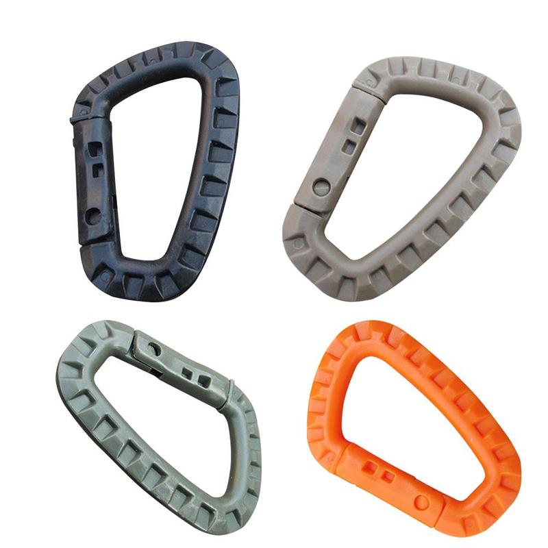 5pcs nylon shackle carabiner d-ring clip webbing backpack buckle shoes buckle—HQ 