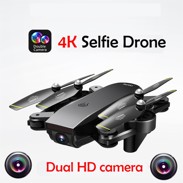 

Upgraded SG700 WIFI RC Helicopter With 4K HD dual Camera Wide Angle Selfie Drone Palm Control RTF FPV optical flow Quadcopter, Extra battery