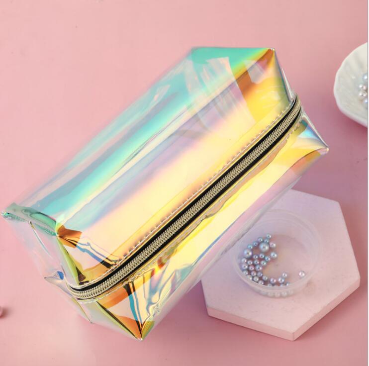 

Makeup Bags Cosmetic Pouch Waterproof Portable Handbag for Organize, As picture show