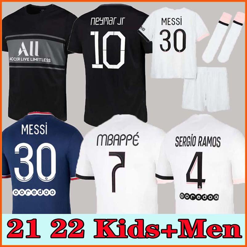 

Soccer Jersey 2021 2022 Paris soccer Jerseys 21 22 Third PSG MESSI SERGIO RAMOS MBAPPE ICARDI NEYMAR shirt JR VERRATTI MARQUINHOS adult Men, Black;yellow