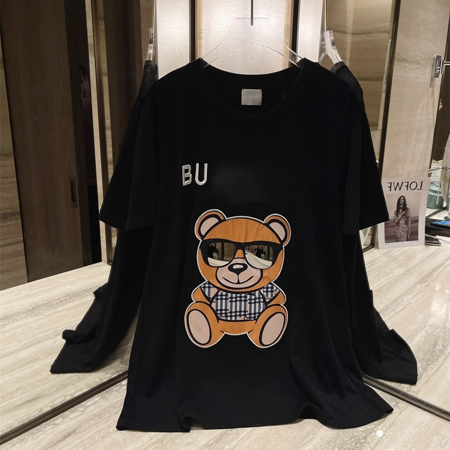 

Free shipping 2021 new trendy brand cotton T-shirt with the same style for men and women4213, White