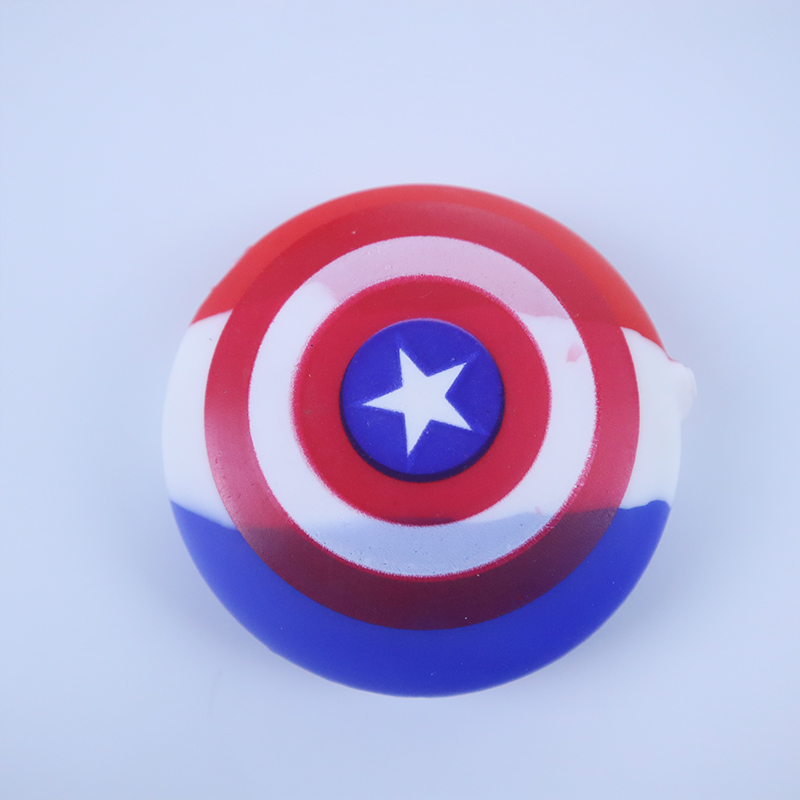 

3.2 Inches Silicone Gel Captain Shield Smoking Hand Pipes