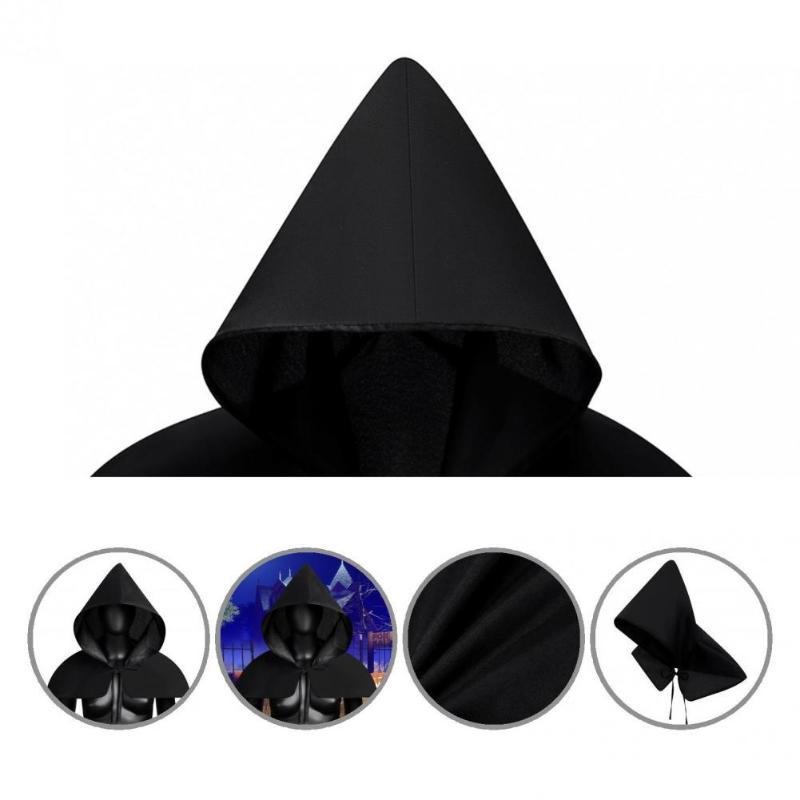 

Party Hats Cosplay Cloak Great Retro Lace Up Cowl Hat Costume Accessories For Show