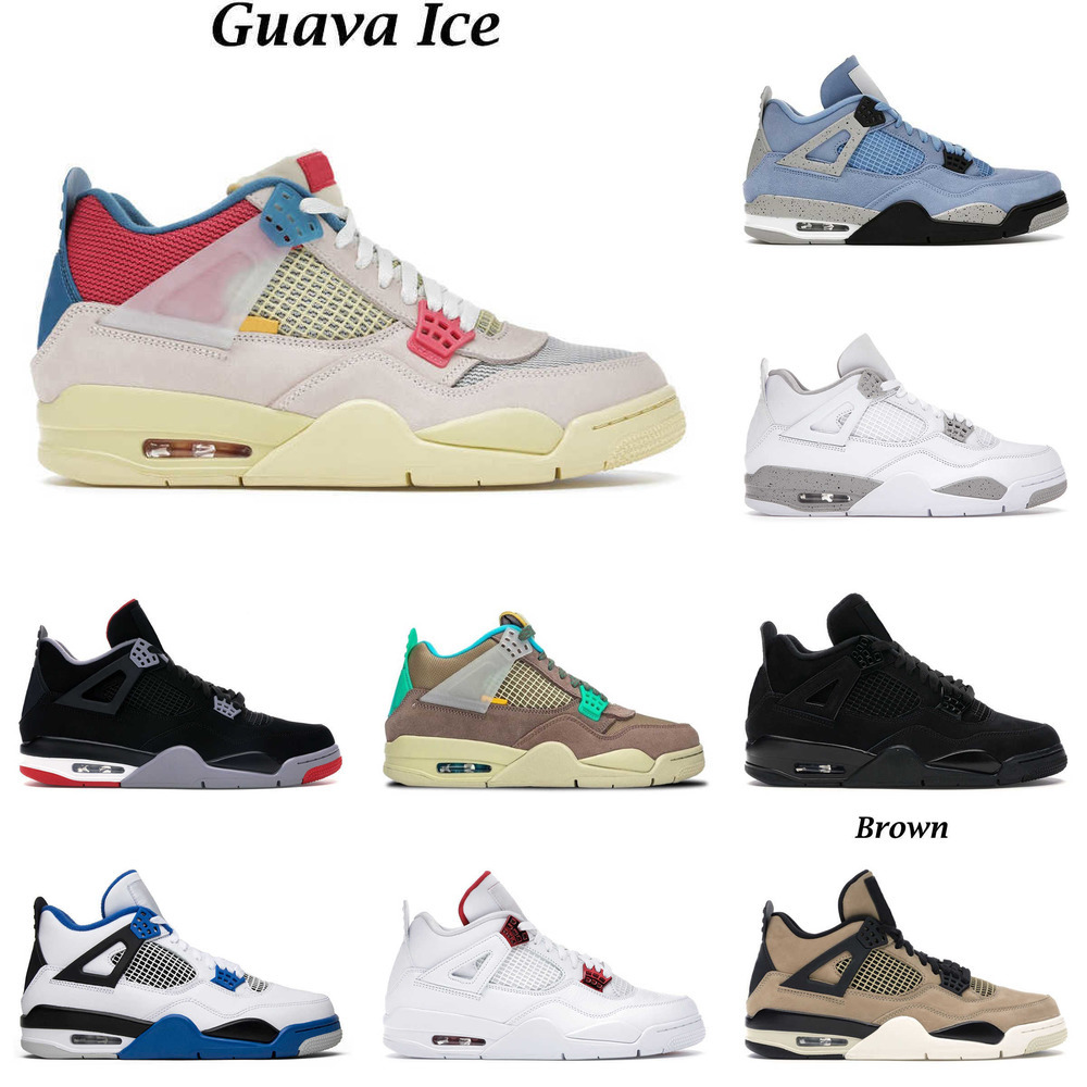 

jumpman 4s men basketball shoes 4 Taupe Haze Desert Moss University Blue Black Cat Metallic Purple Bred mens women trainers sports sneakers jorda, #8