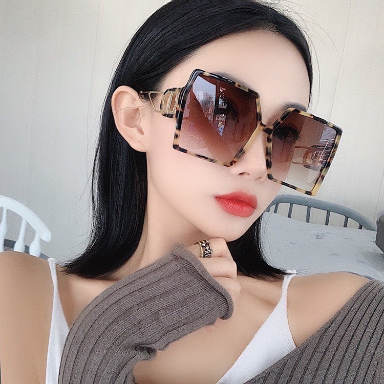 

box square sunglass female trend fashion sunglasses men Europe and America cross-border sunglasses2175