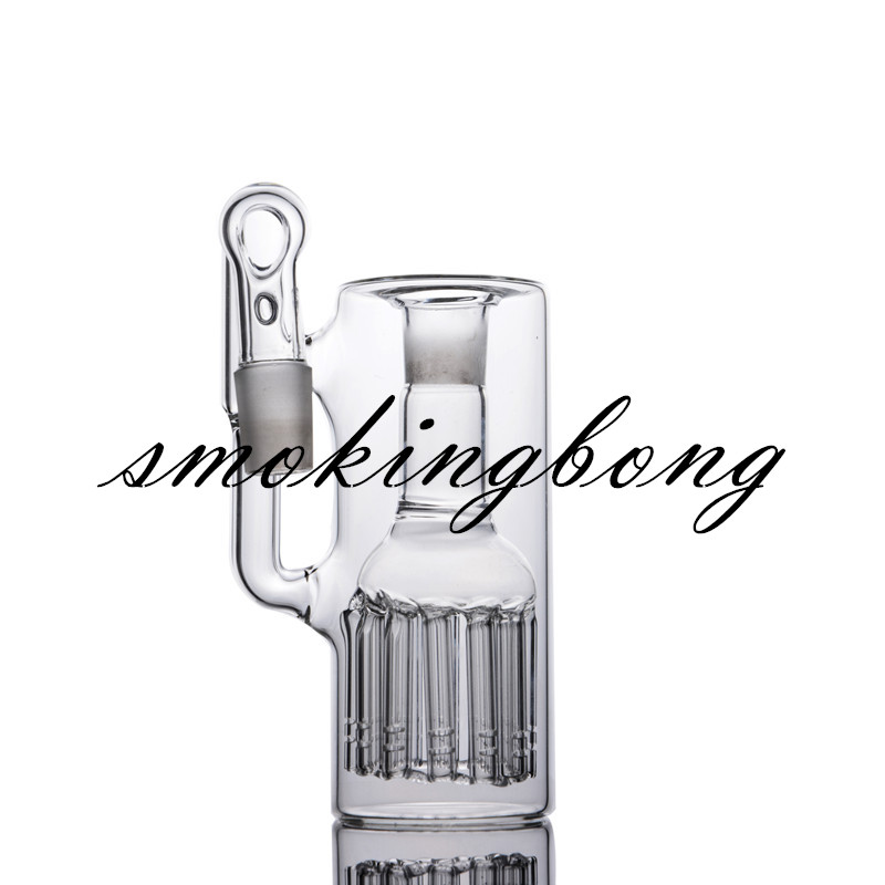 

5.1inchs Small Thick Glass 18mm Ash Catcher Tree Bars Perc Smoking Accessories Percolator Oil Ashcatcher Glass Bongs 14mm Glass Ash Catcher