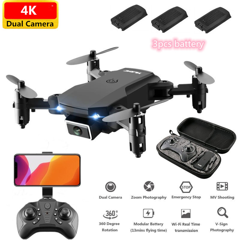 

Professional Aerial Photography Drone With 720P 4K HD Aerial Camera RC Quadcopter Optical Flow Hover Smart Follow RC Helicopter, No camera black box