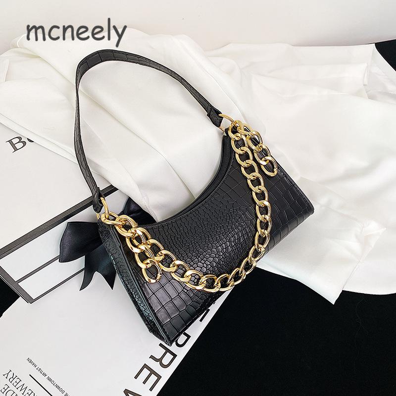 

New Fashion Alligator Underarm Bag In Spring and Summer, As picture