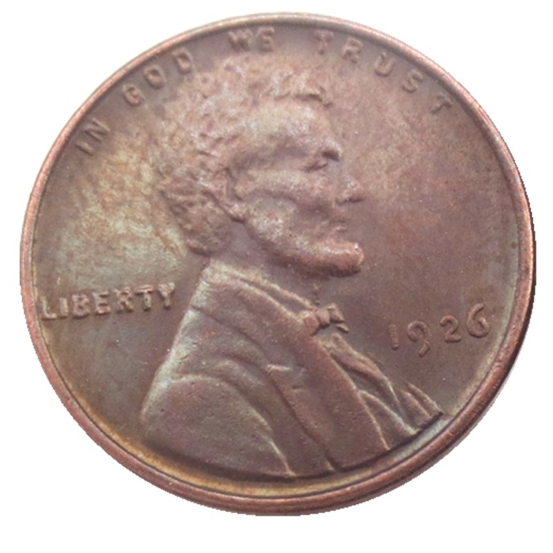 

US Lincoln One Cent 1926-PSD 100% Copper Copy Coins metal craft dies manufacturing factory Price