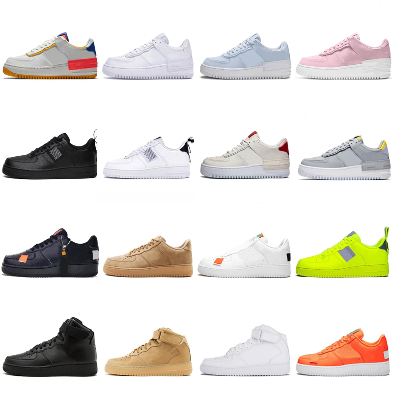 

low fashion platform shoes men women shoe skateboard triple black white utility mens trainers sports sneakers scarpe chaussures d4QG#