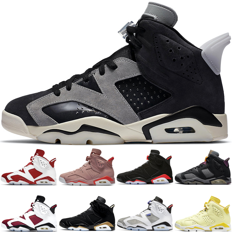 

new fashion original basketball shoes 6s men sports Red Oreo Aleali May Black Infrared Bordeaux Carmine DMP Flint Floral Hare outdoor trainers sneakers