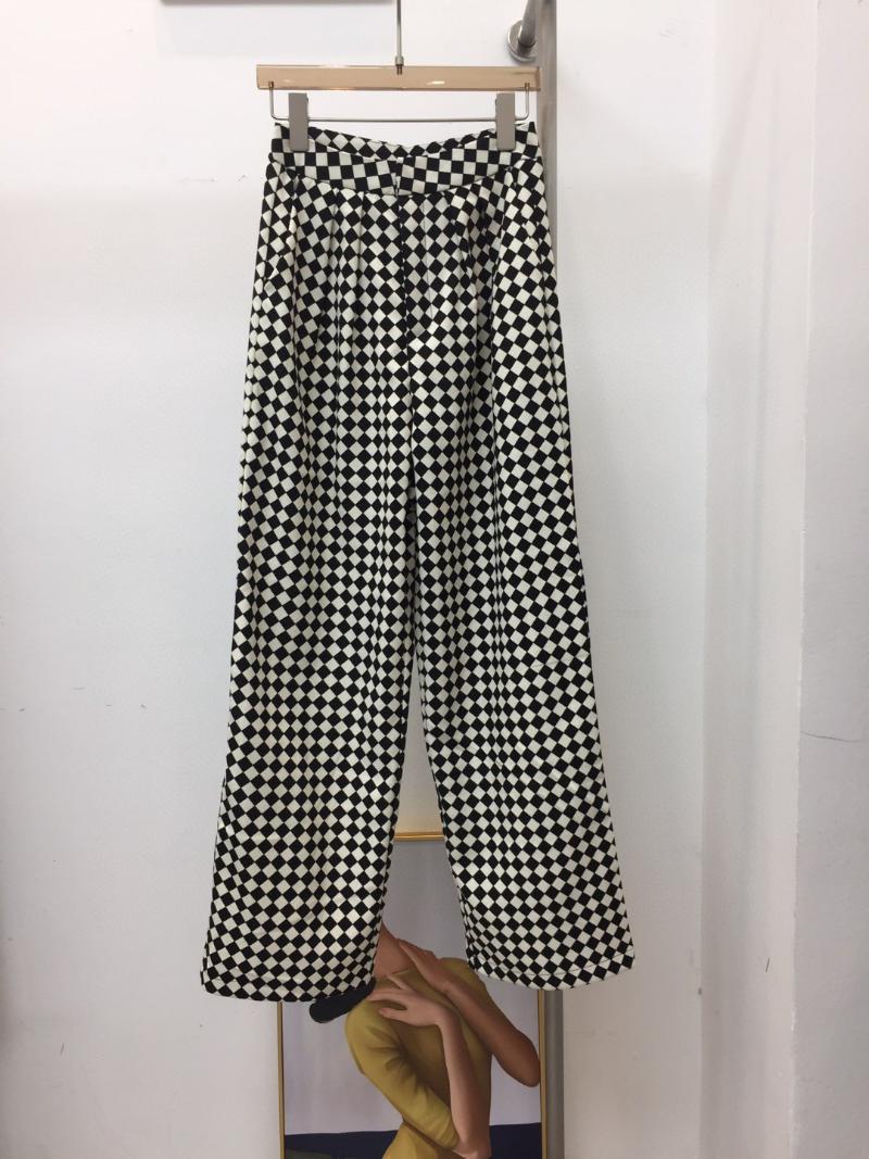 

Women' Pants & Capris 2021FW Autumn Vintage Women Plaid High Waist Casual Long Trouse Female Fashion Ddxgz2 11.05, Black