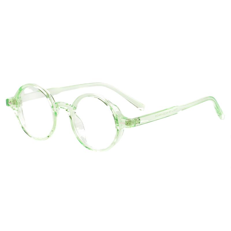 

Fashion Sunglasses Frames Men And Women Plastic Lightweight Vintage Glasses Frame Extra Small Transparent Round Eyeglasses For Prescription