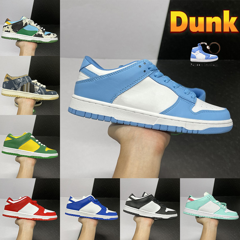 

2021 Coast UNC Dunk men Basketball Shoes dunks chunky dunky elephant hyper cobalt white black pink easter University red Kentucky women sneakers, 38 bubble wrap packaging