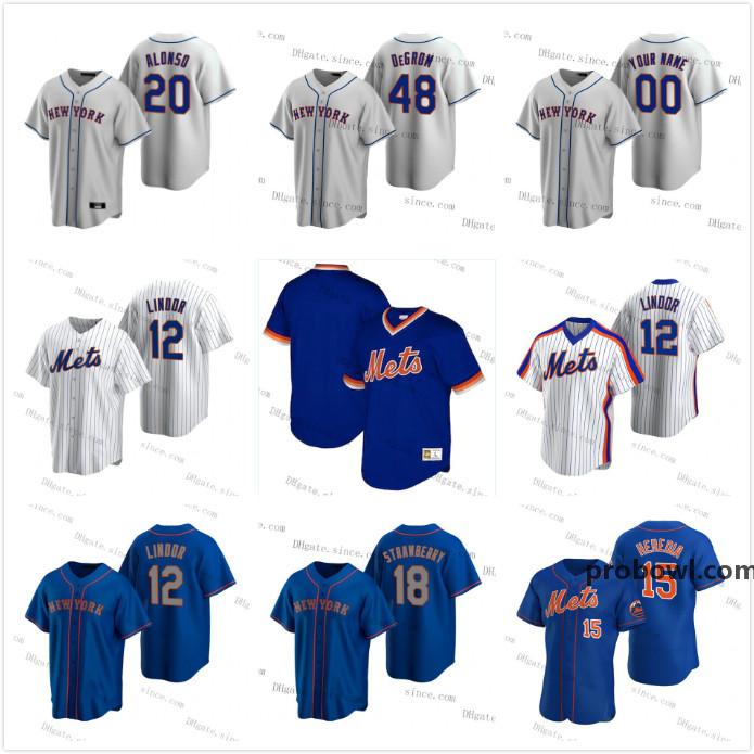 

Mets 23 Javier Báez Baseball Jersey Jacob deGrom Francisco Lindor Pete Alonso Mike Pizza Carrasco Benintendi Cano McNeil Edwin Diaz Stroman, Custom 2020 cool base (dadouhui)