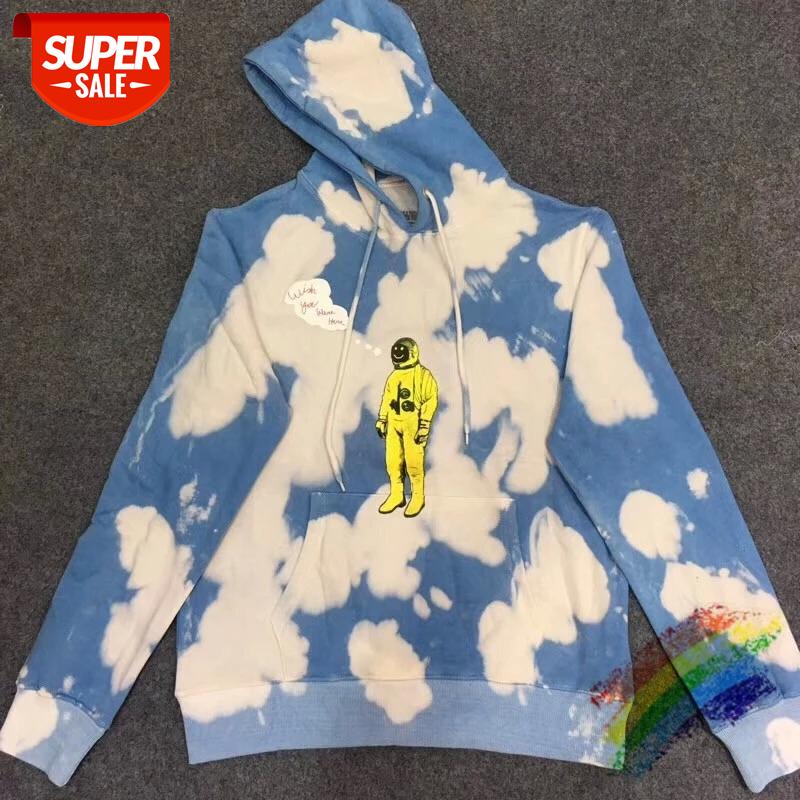 

Tie dyeing Travis Scott Tour Astronaut Astroworld Hooded Women Men Hoodies Sweatshirts Mens TRAVIS SCOTT Pullover #888B, Black