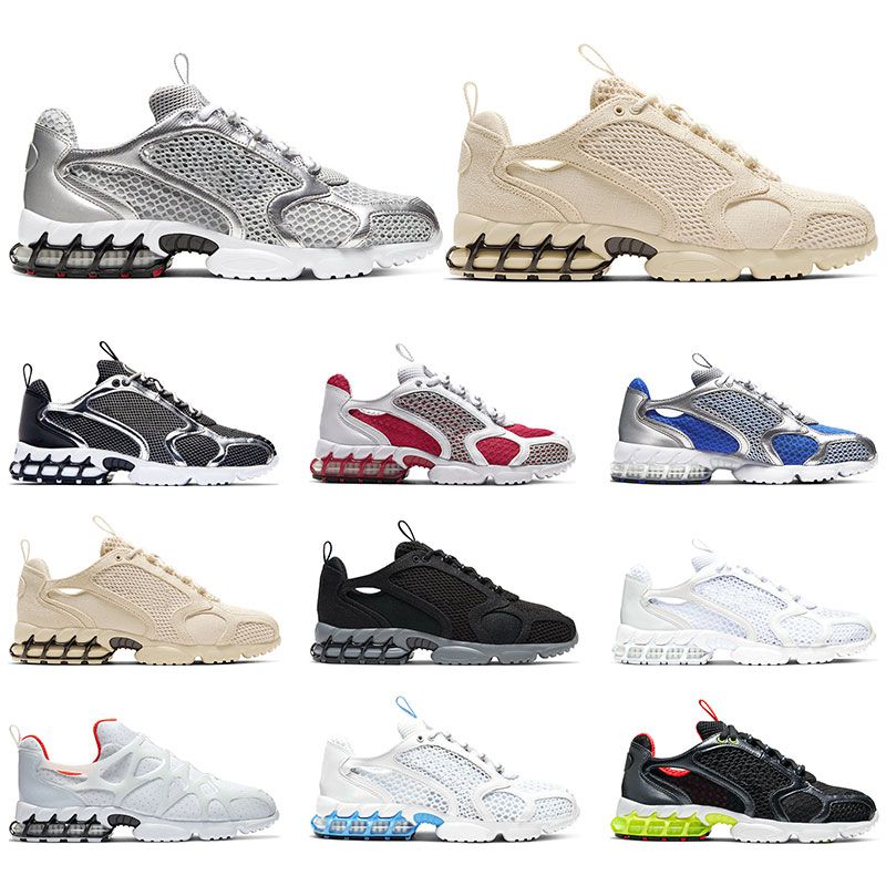 

Fashion men sneakers Spiridon Caged 2 mens shoes Pistachio Metallic Silver Pure Platinum Newsprint Lemon Venom women sports trainers