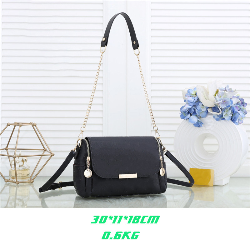 

YQ Hight Quality luxury bag woman handbags Designers Bags 2022 PU leather gold chain crossbody clutch 30cm Female wallet shoulder purse flap Pochette, Add extra shipping