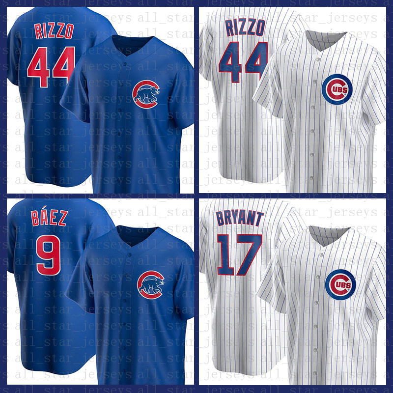 

Chicago Baseball Jersey Cubs Custom 44 Anthony Rizzo 9 Javier Baez 17 Kris Bryant 23 Ryne Sandberg 11 Yu Darvish 3 Daniel Murphy 18 Zobrist, Blue;black