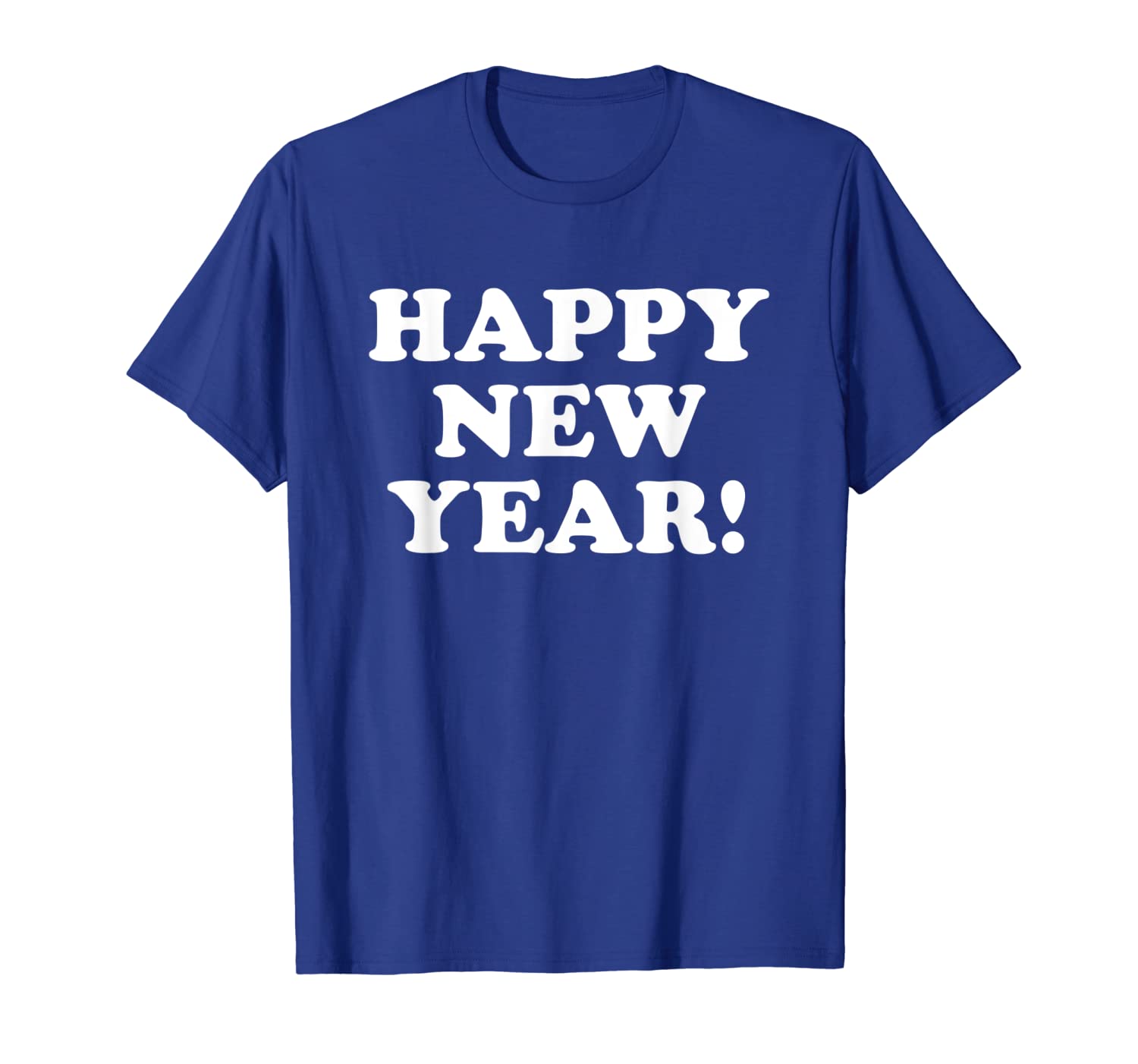 

Happy New Year T-Shirt For 2019 Countdown Party, White;black