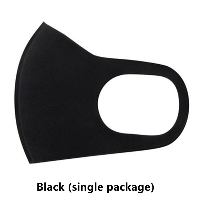 

Mask Ice silk Space cotton fashion designer adult breathable black washable anti-haze PM2.5 for men and women fashionable dustproof