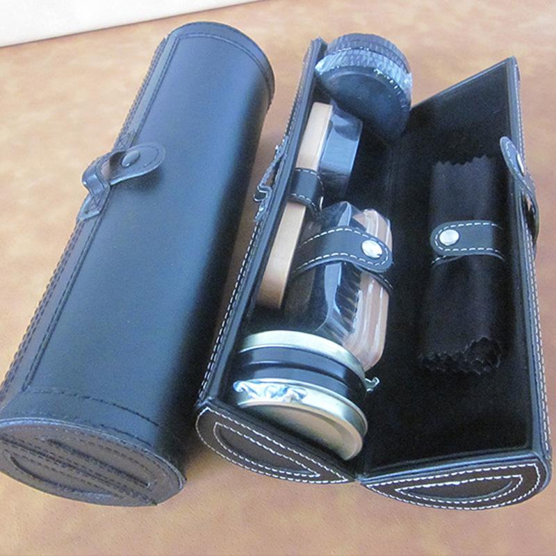 

5/8pcs Leather Shoes Polish Cleaning Kit Creative Portable Shoe Shine Sponge Care Brush Set Professional Household Cleaning Tool