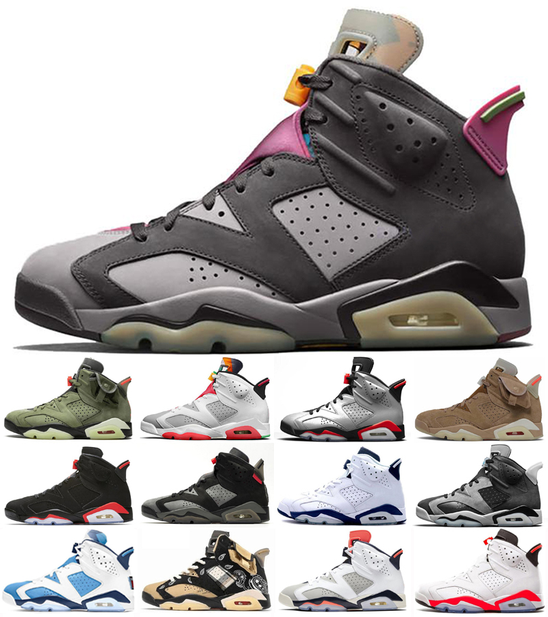 

Top Quality 2021 Basketball Shoes 6 6s VI Gold Hoops Catus Jack Black Infrared Mens UNC Singles Day Trainers Sneakers EUR 40-47, As photo 16