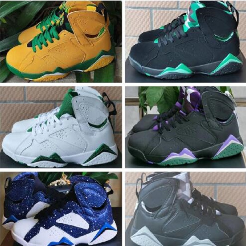 

jumpman 7 mens 3s GMP 7s Olymipc Blue Reflective Of A Champion men basketball Ray Allen Fadeaway Patta trainers sports shoes, # 30