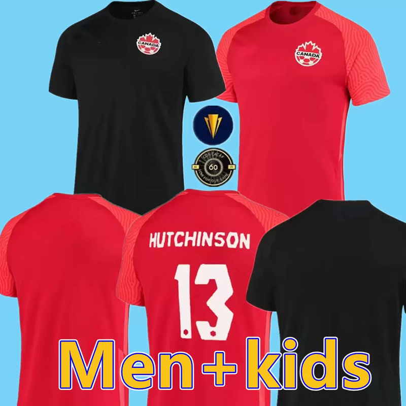 

Canada Soccer Jerseys home away 3rd black DAVIES 2021 2022 DAVID national team EVSTAQUIO HUTCHINSON LARIN CAVALLINI LARYEA MILLAR HOILETT home football shirts, Home man 2
