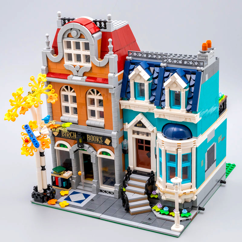

LEPIN 10201 Creator Expert Series Book Shop Building Blocks 2504pcs Bricks Toys Christmas Gift 10270 Model Kit