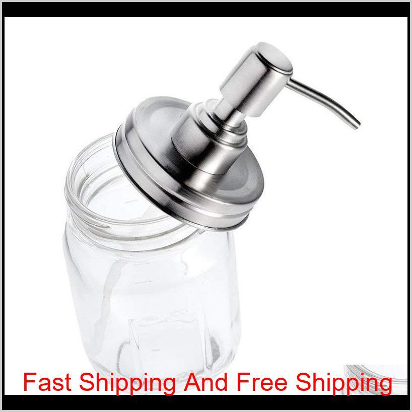 

Hand Liquid Soap Dispenser Diy Stainless Steel Mason Jar Soap Dispenser Hand Pump Bathroom Kitchen Hand Loti qylQqB my_home2010